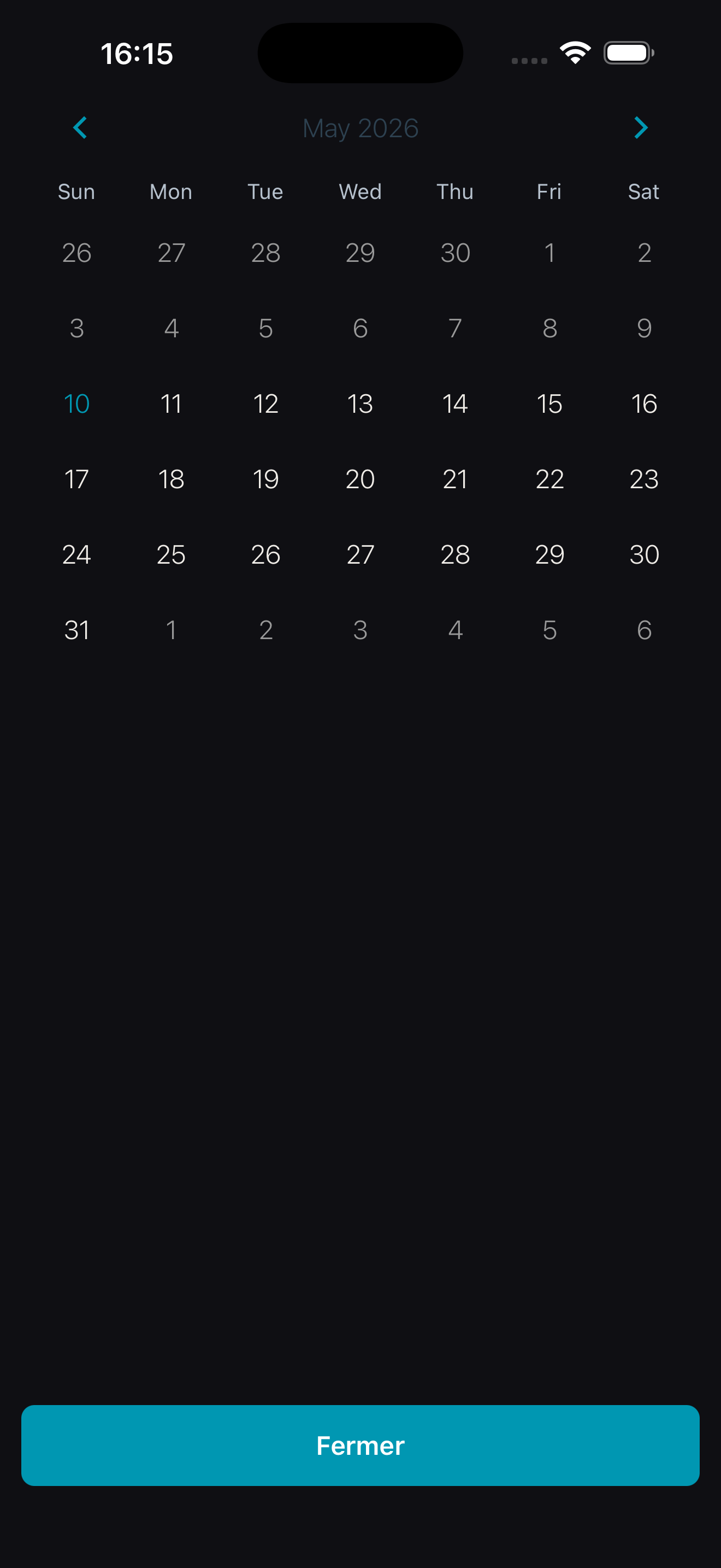 Calendrier
